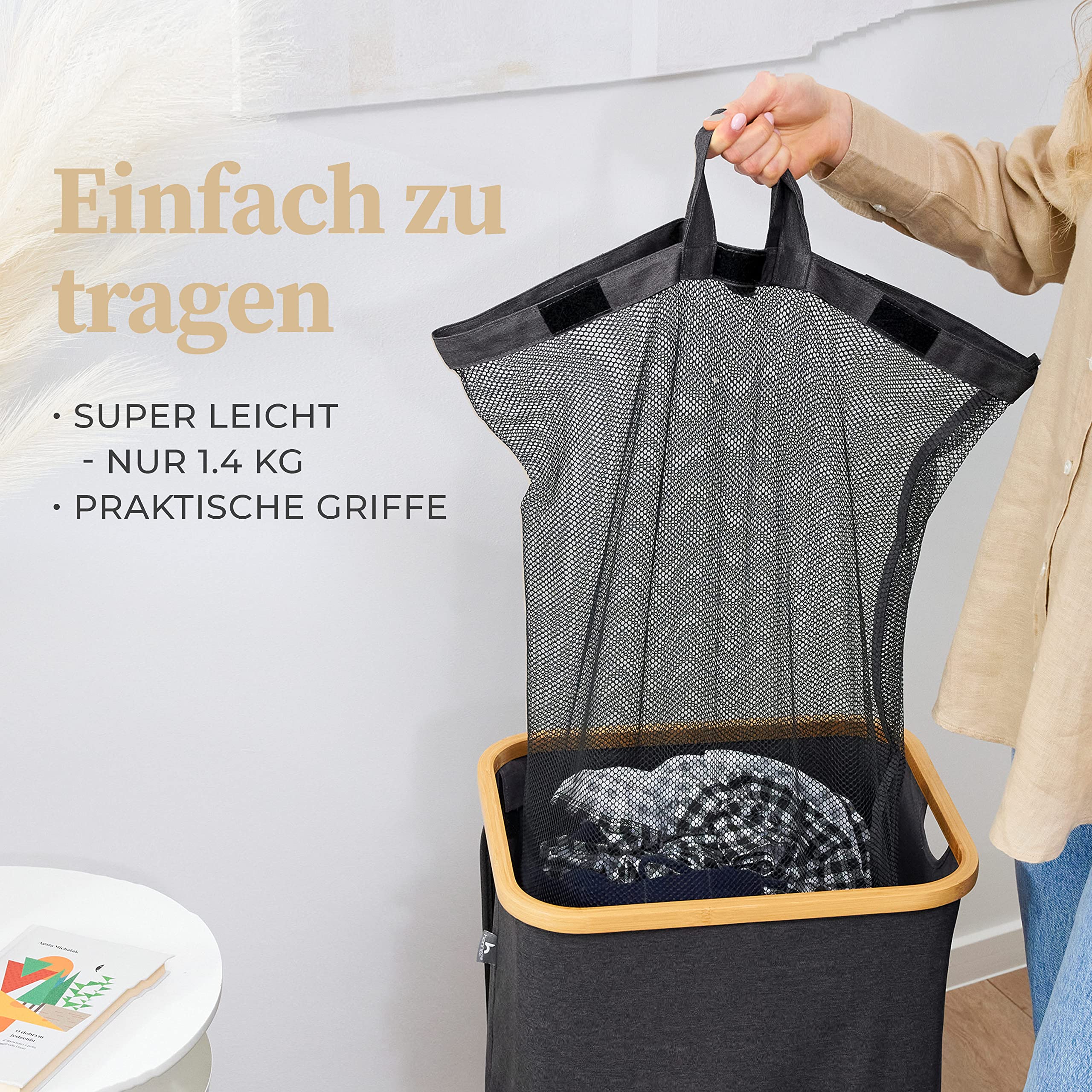 hennez-w-schek-rbe-w-schekorb-100l-grau-deckel-bambus-waschbar image 7