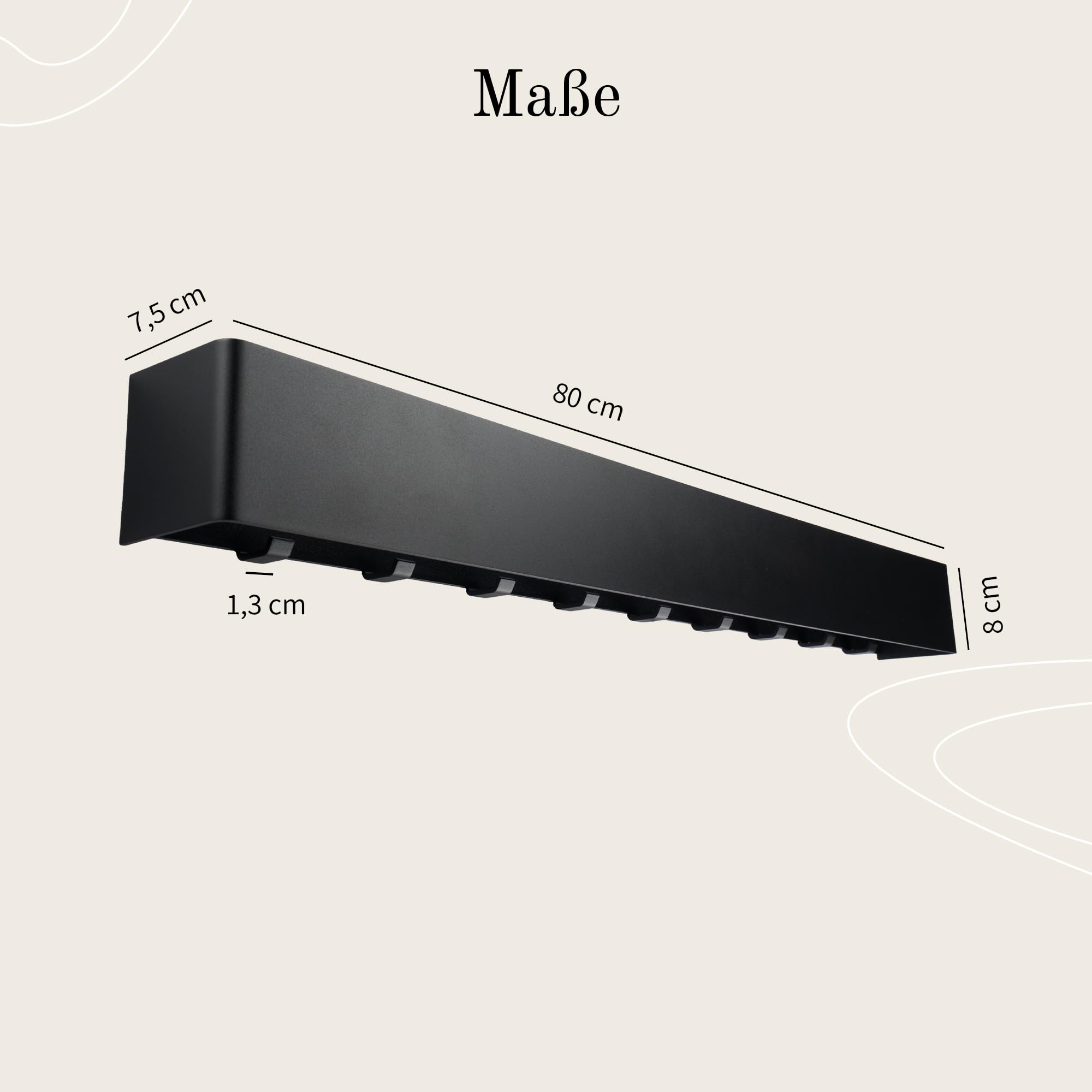 designfabrik-hamburg-flur-wandgarderobe-80-cm-schwarz-verdeckte-haken image 6