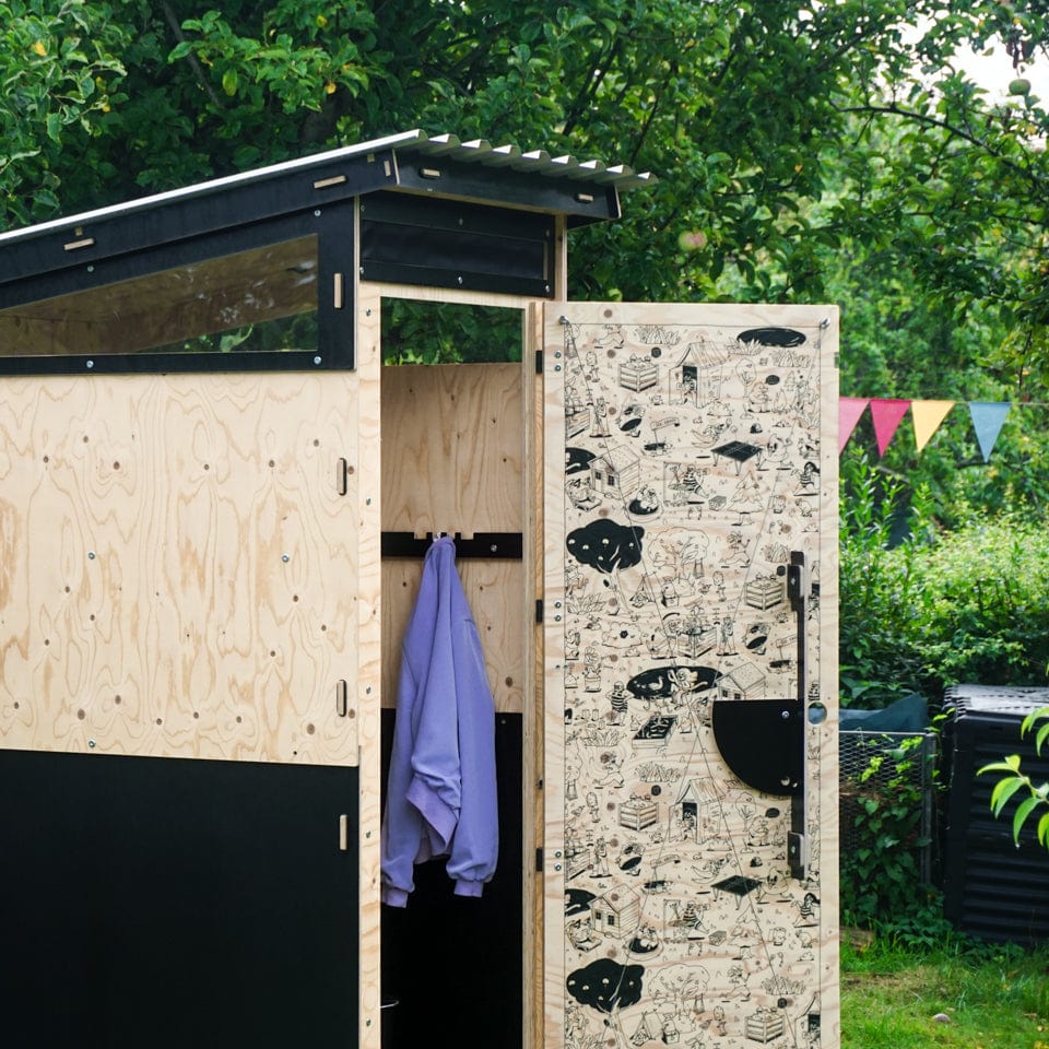 goldeimer-premium-laubenpieper-holzkabine-garten-fichte image 2