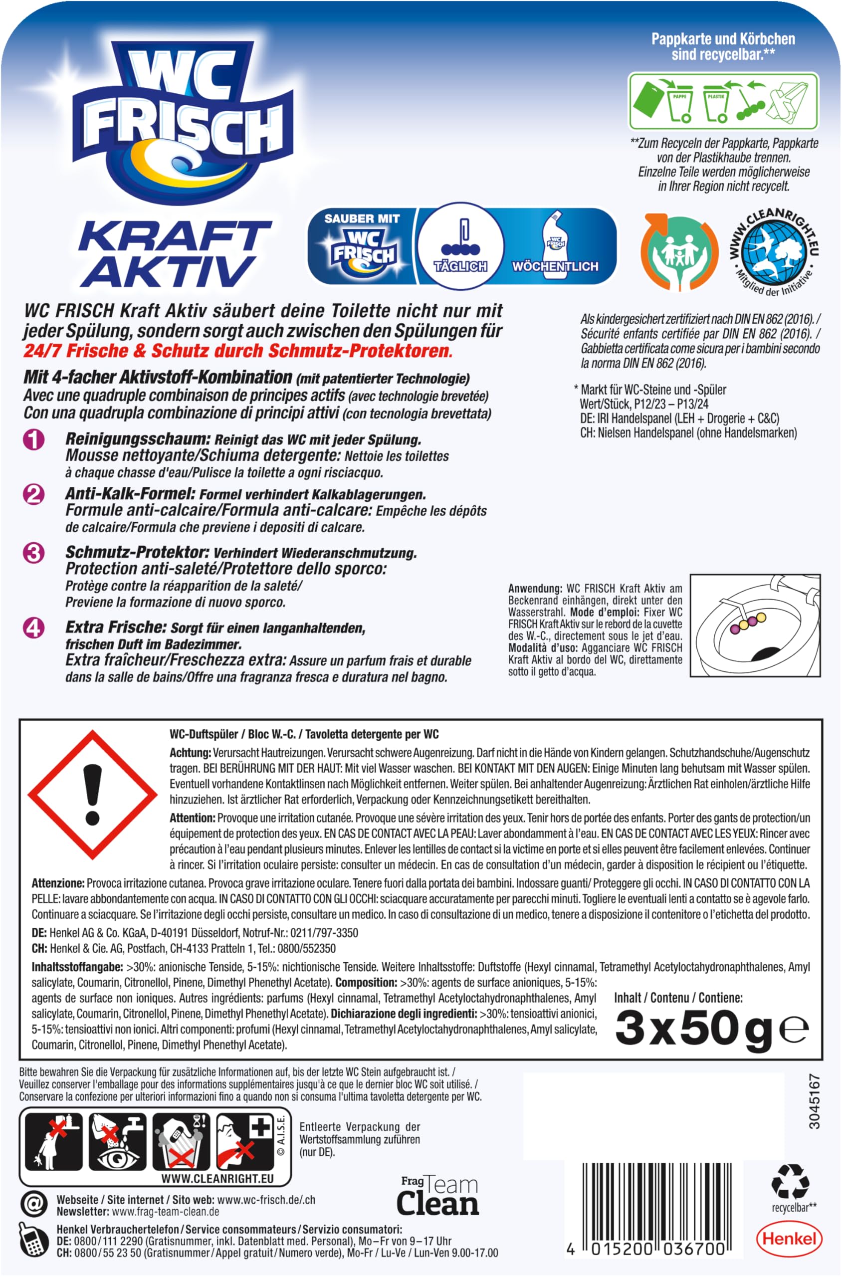 wc-frisch-kraft-aktiv-fr-chtezauber-wc-stein-3-st-ck image 2