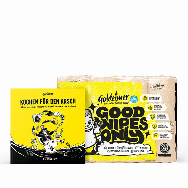 goldeimer-basic-kochen-f-r-den-arsch-kochbuch-mit-k-chenrolle image 1