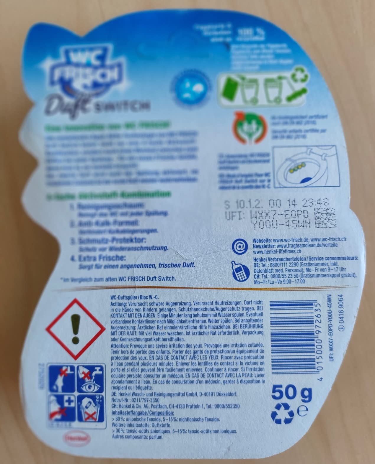 Bleibt lange frisch