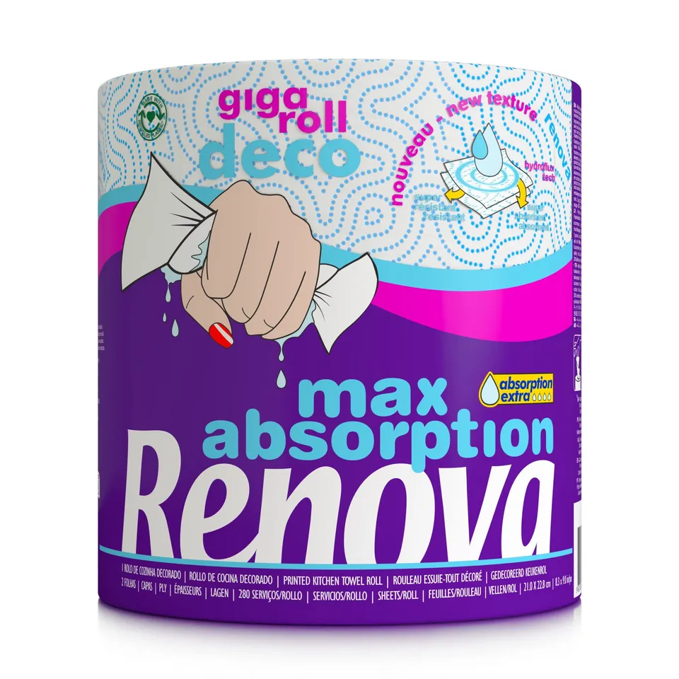 renova-kitchen-roll-gigaroll-deco-k-chenrolle-wei-large-1-rolle image 1