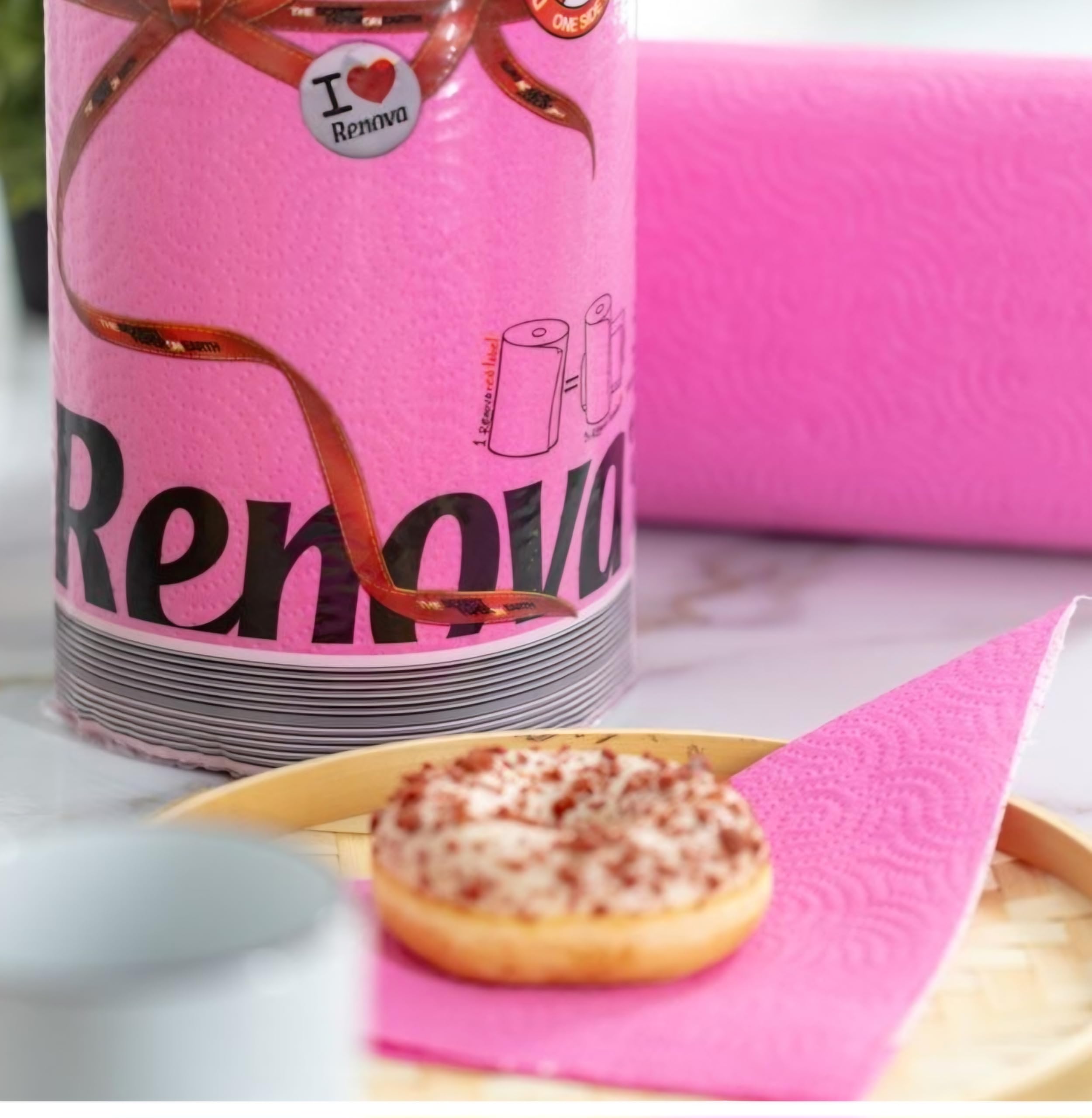 renova-kitchen-roll-k-chenrolle-k-chenpapier-pink-1-rolle image 6