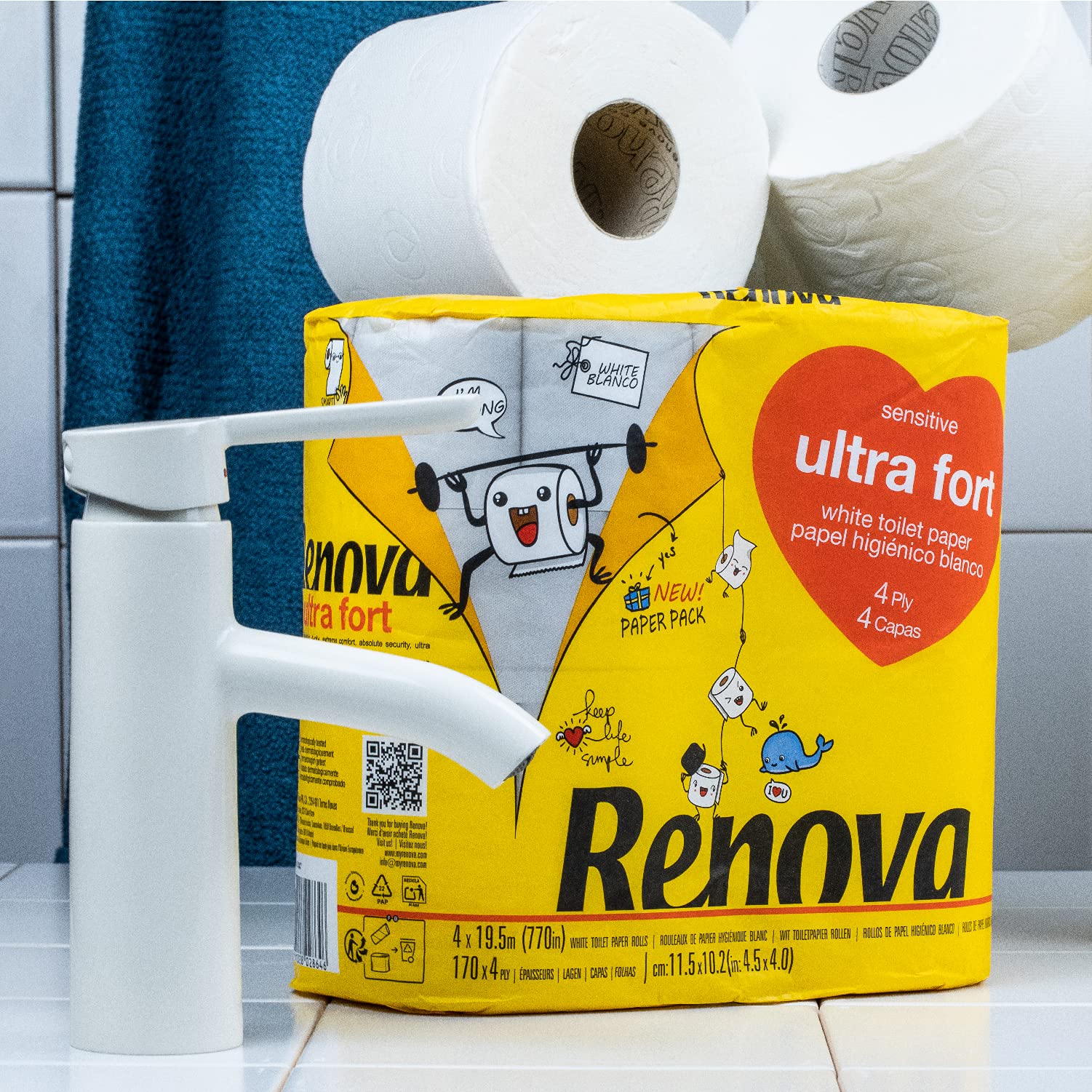 renova-ultra-fort-toilettenpapier-4-lagig-wei-4-rollen image 4