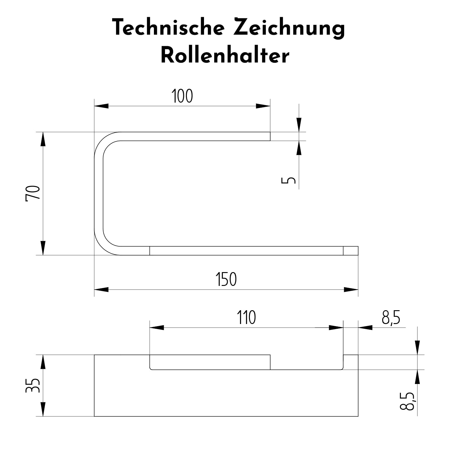 b-rstenking-serie-190-toilettenpapierhalter-alu-rechts image 7