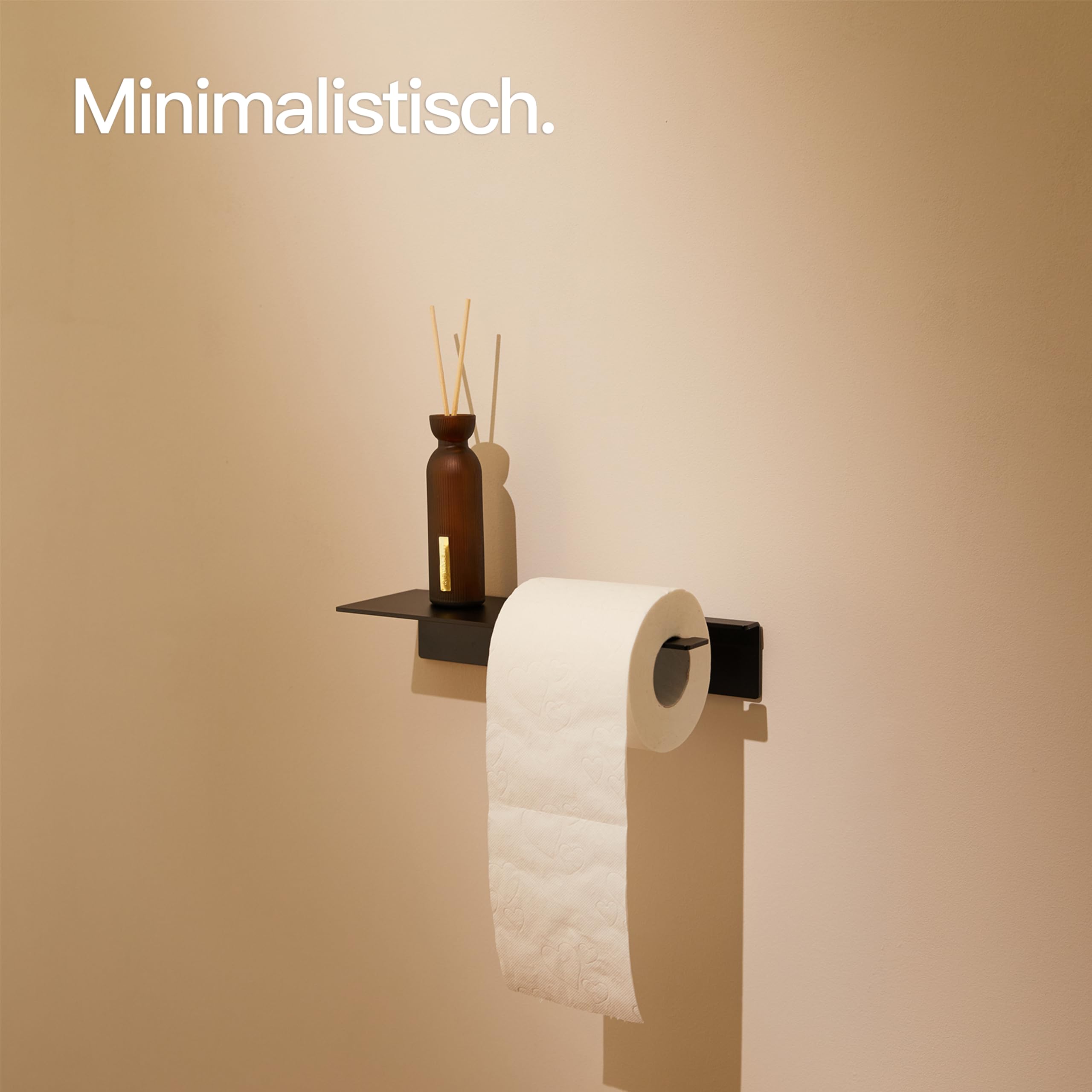 designfabrik-hamburg-badezimmer-toilettenpapierhalter-mit-ablage-schwarz image 2