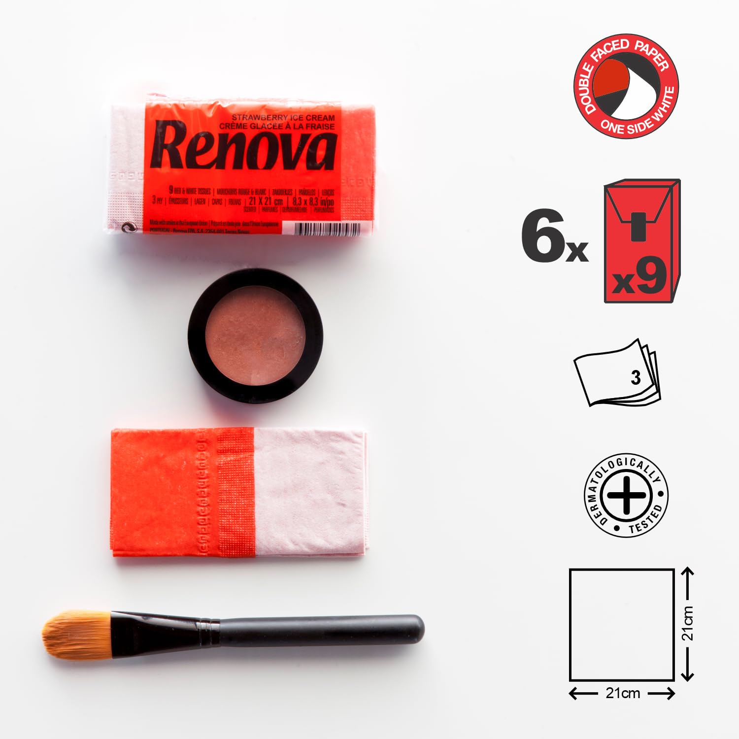 renova-tissues-taschent-cher-strawberry-ice-cream-6er-pack image 5