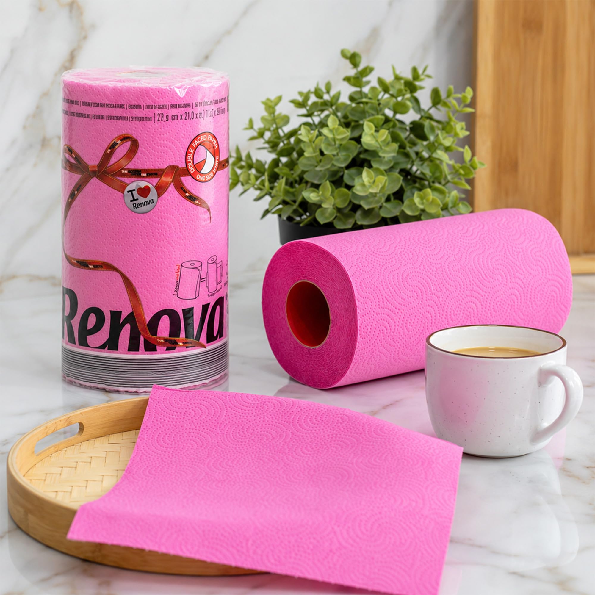 renova-kitchen-roll-k-chenrolle-k-chenpapier-pink-1-rolle image 3