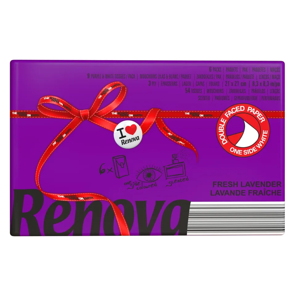 renova-tissues-red-label-taschent-cher-lila-lavendel-6x9-duft image 1
