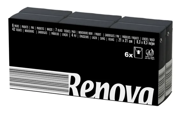renova-tissues-taschent-cher-schwarz-kompakt-6er-pack image 1