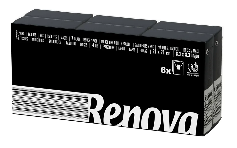 renova-tissues-taschent-cher-schwarz-kompakt-6er-pack image 1