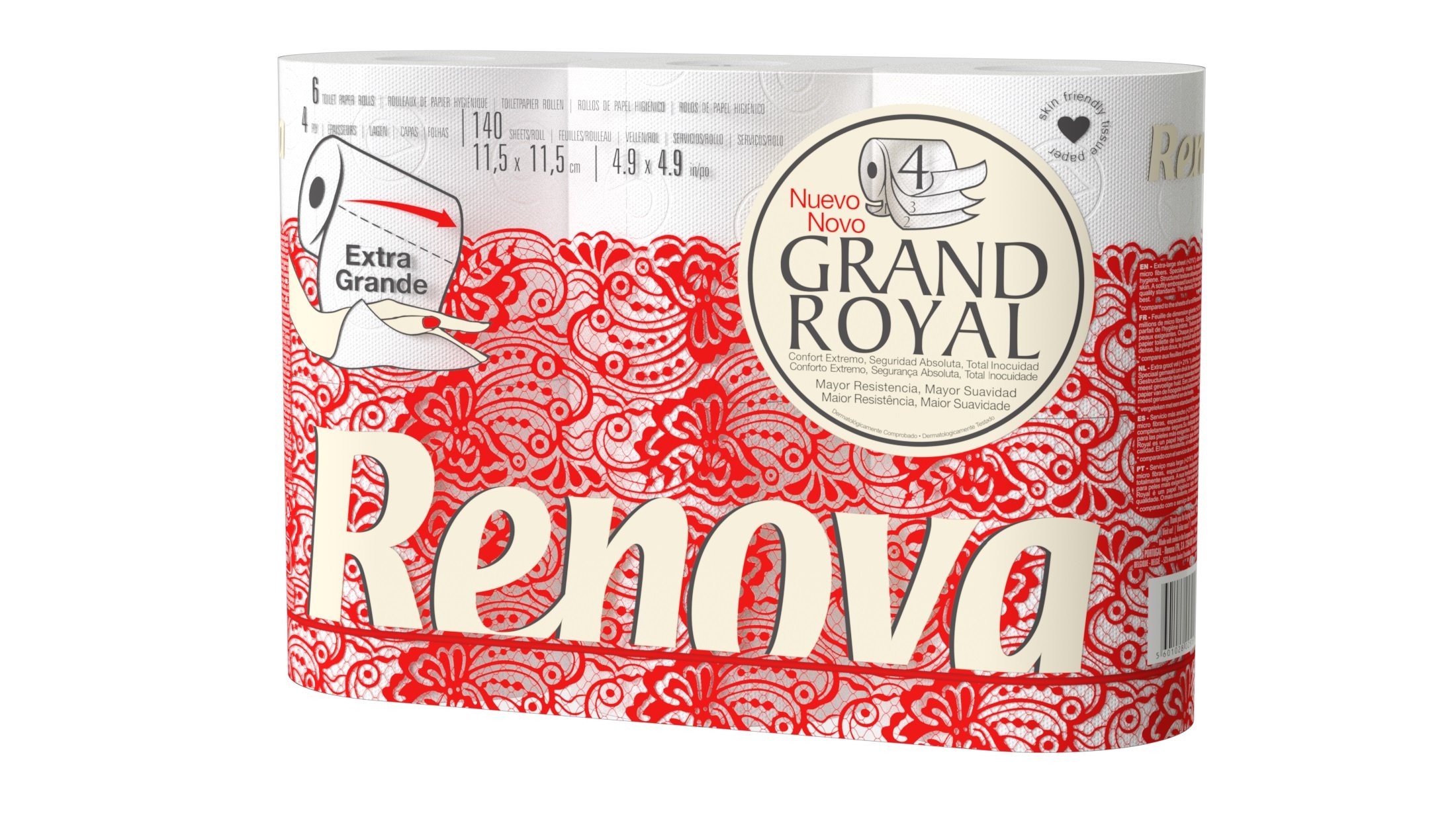 renova-grand-royal-toilettenpapier-6-rollen-4-lagig-wei image 1