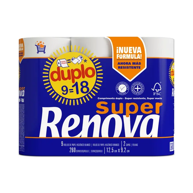renova-toilet-paper-super-double-toilettenpapier-9-rollen-wei image 1
