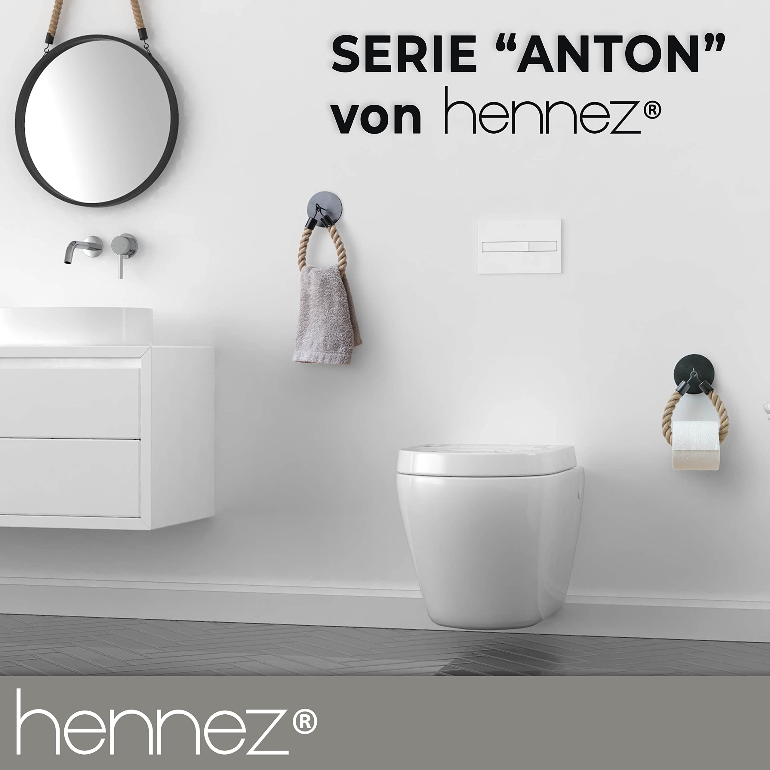 hennez-bad-zubeh-r-toilettenpapierhalter-schwarz-matt-seil image 2