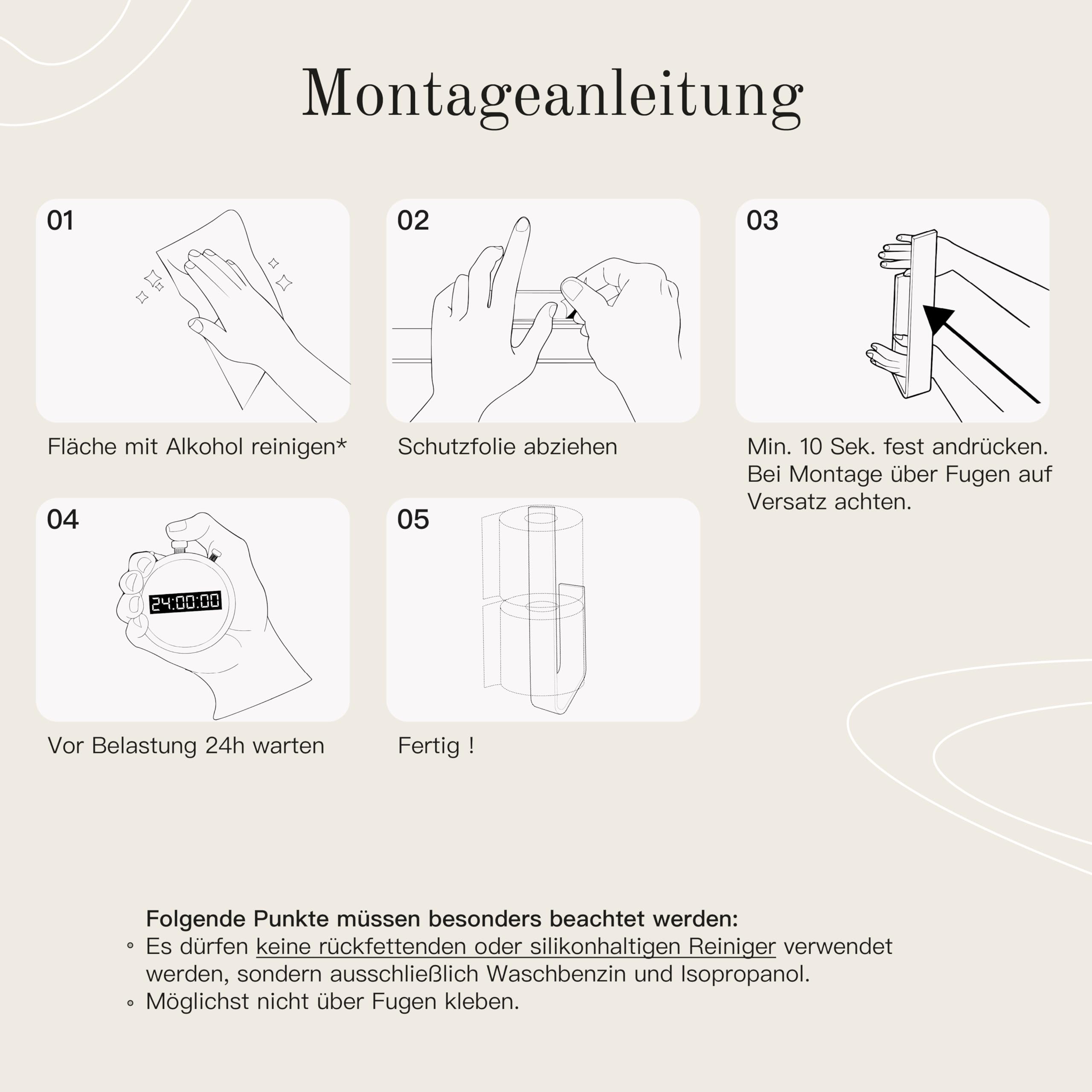 designfabrik-hamburg-badezimmer-ersatzrollenhalter-schwarz-ohne-bohren image 6
