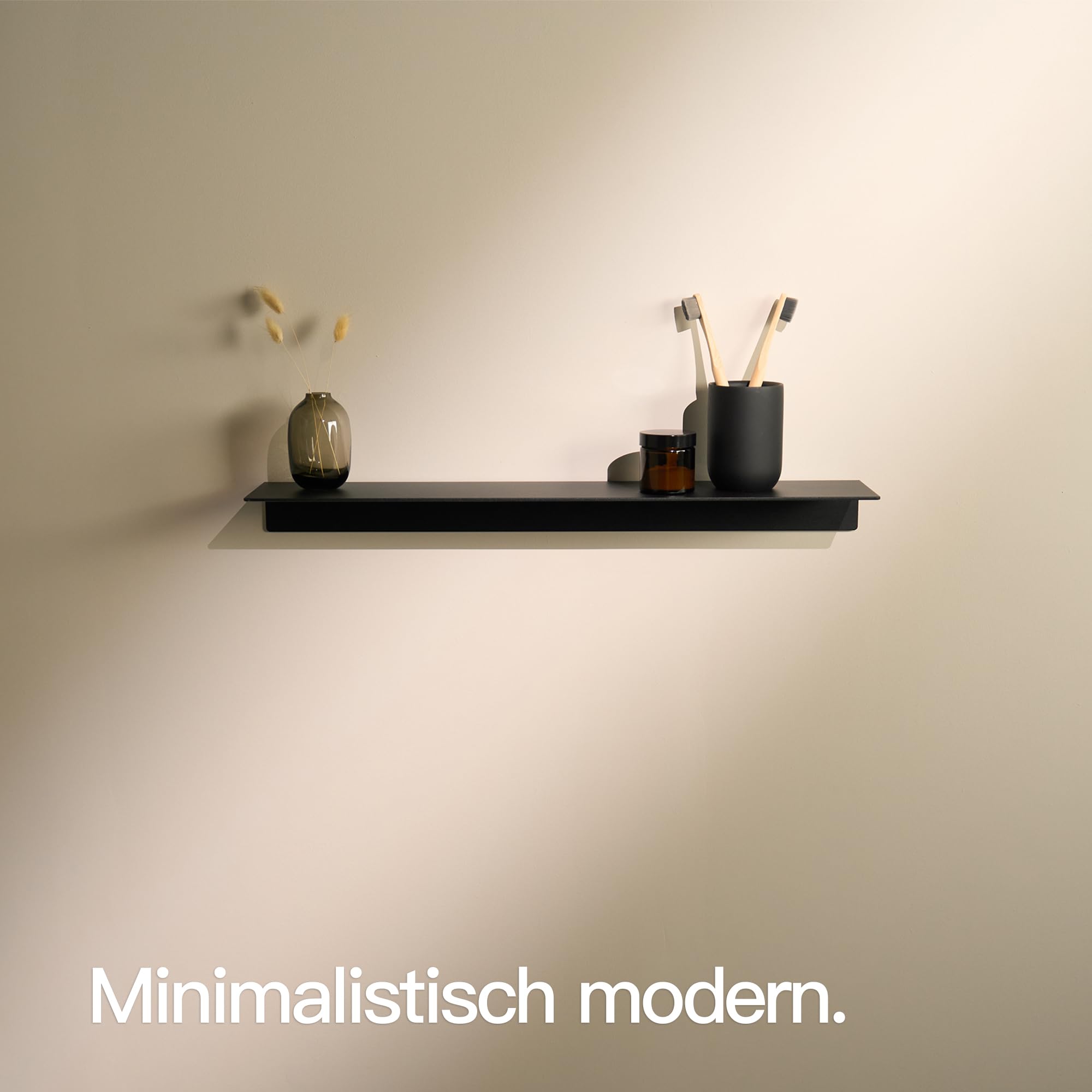 designfabrik-hamburg-badezimmer-wandregal-58-cm-schwarz-ohne-bohren image 3