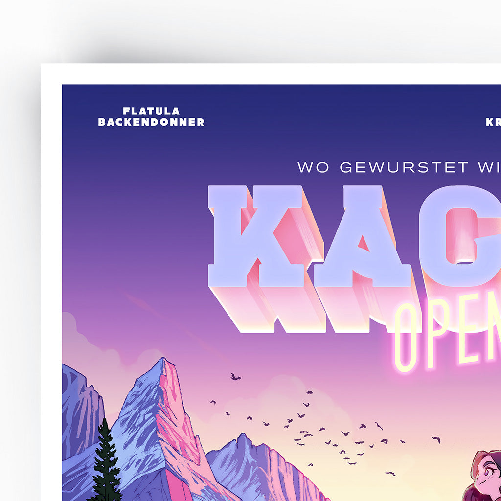 goldeimer-basic-kacken-open-air-poster-a2-naturmotiv image 3