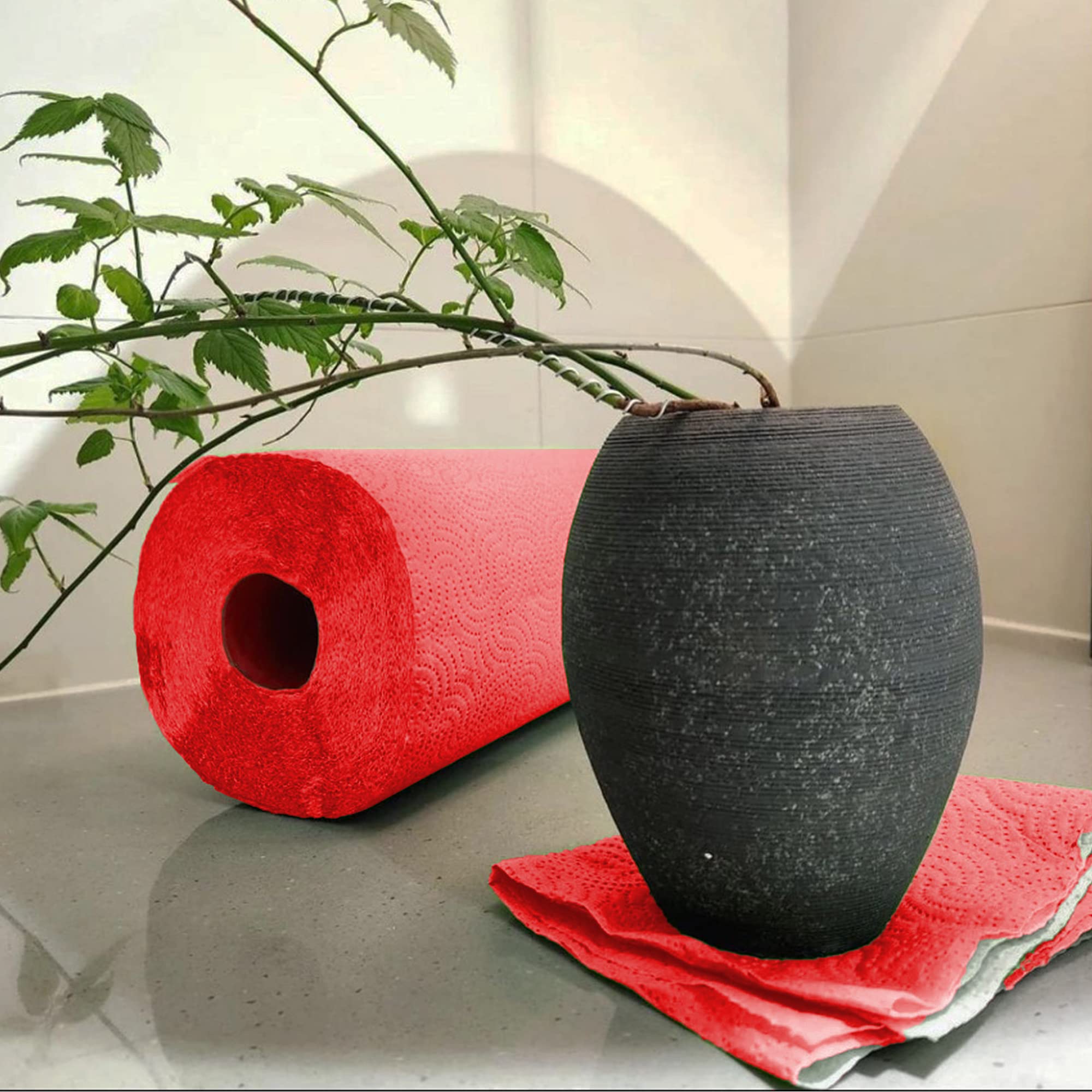 renova-kitchen-roll-k-chenrolle-rot-1-rolle-120-blatt-farbig image 5