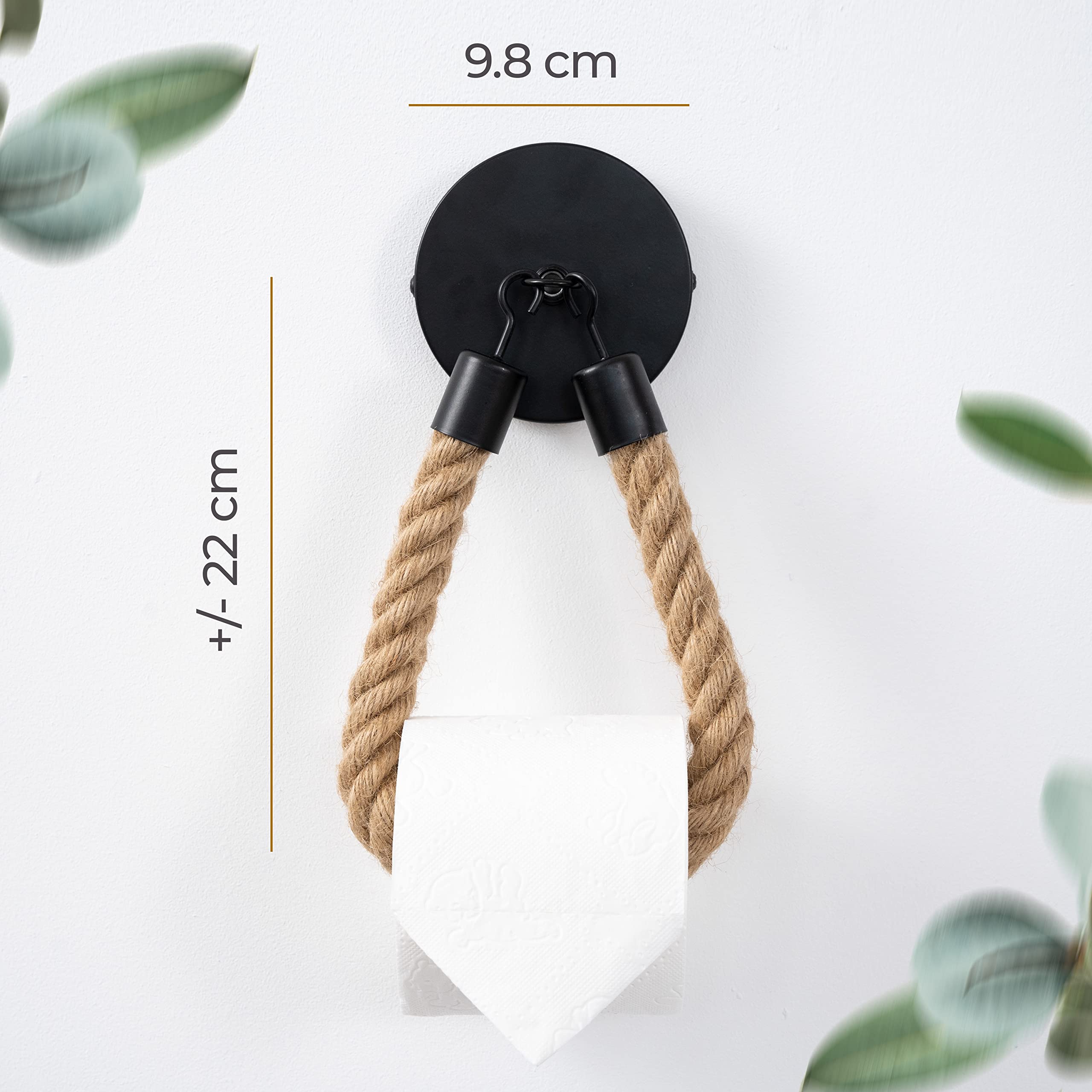 hennez-bad-zubeh-r-toilettenpapierhalter-vintage-schwarz-schrauben image 3