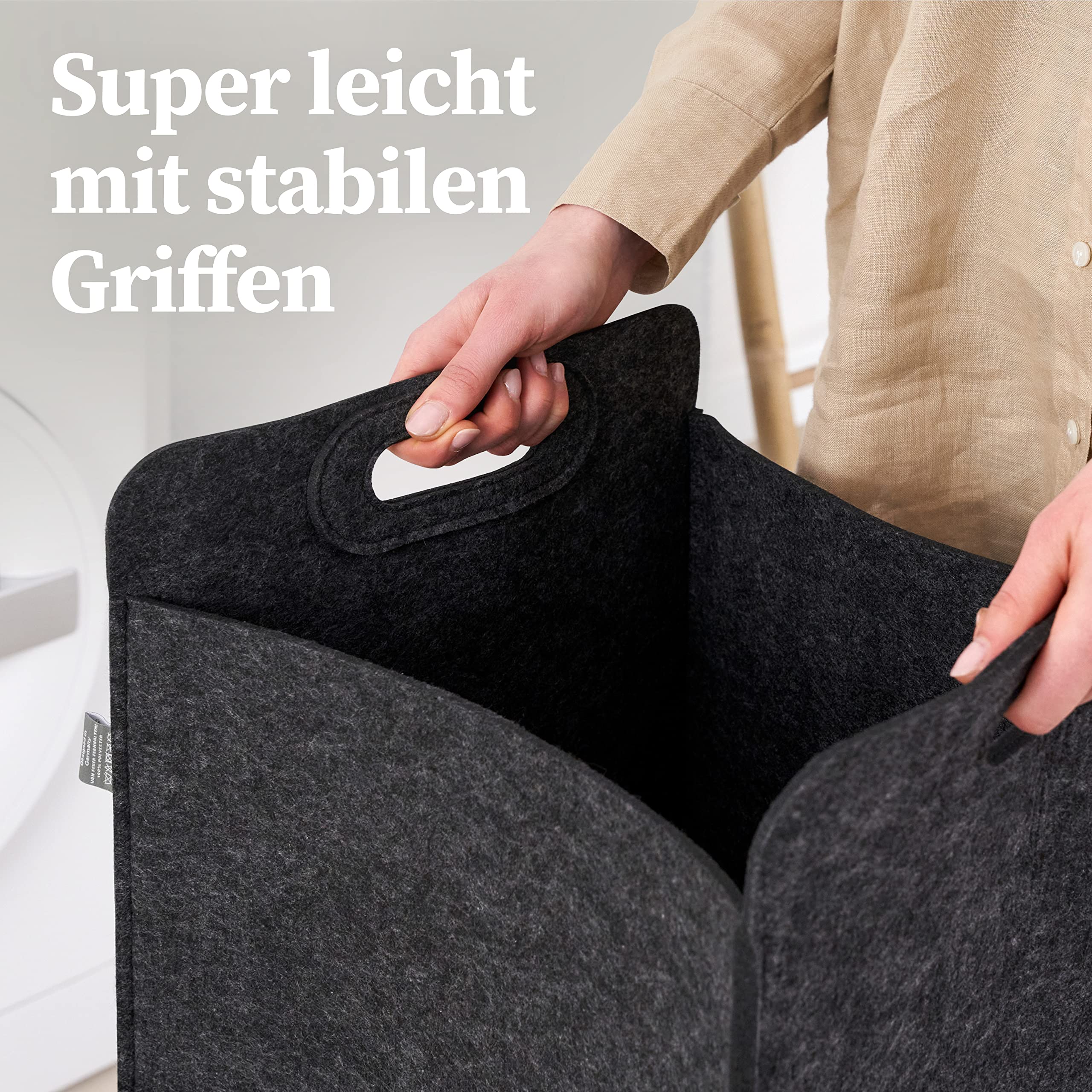 hennez-filzk-rbe-w-schekorb-filz-dunkelgrau-80l-faltbar-schmal image 7