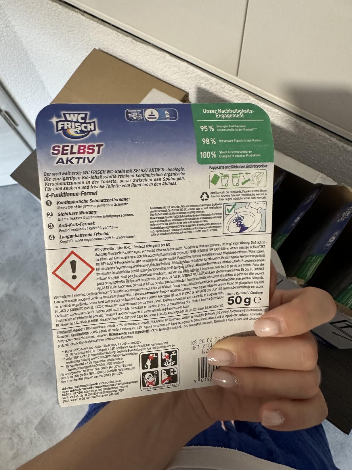 Top für Gäste-WC