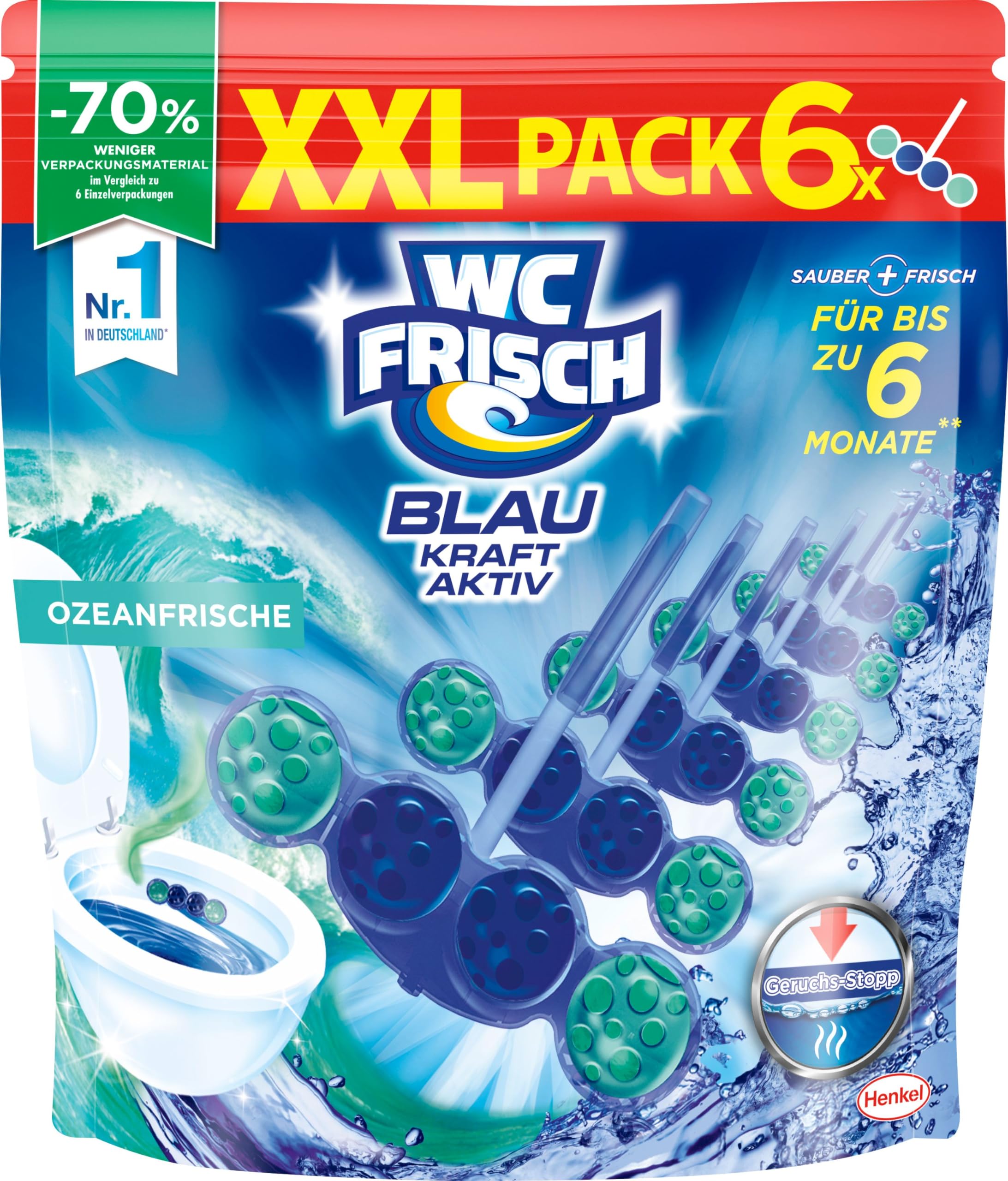 wc-frisch-kraft-aktiv-wc-stein-blau-ozeanfrische-6er image 1