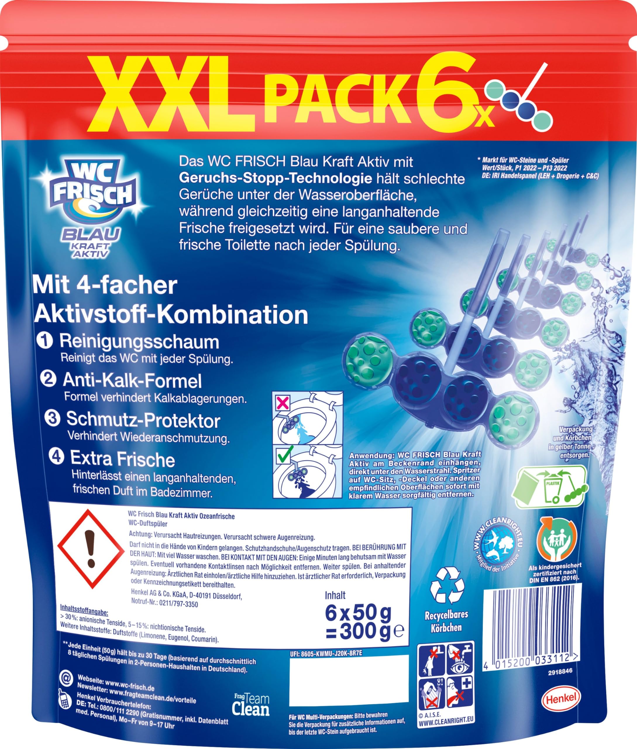 wc-frisch-kraft-aktiv-wc-stein-blau-ozeanfrische-6er image 2