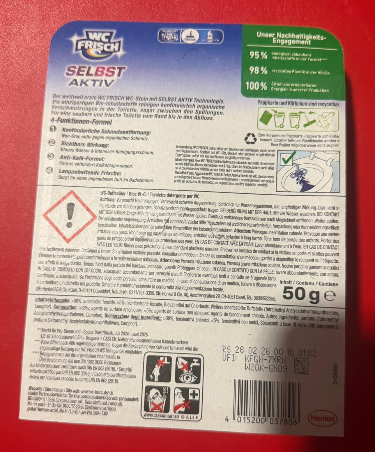 Großer Vorrat