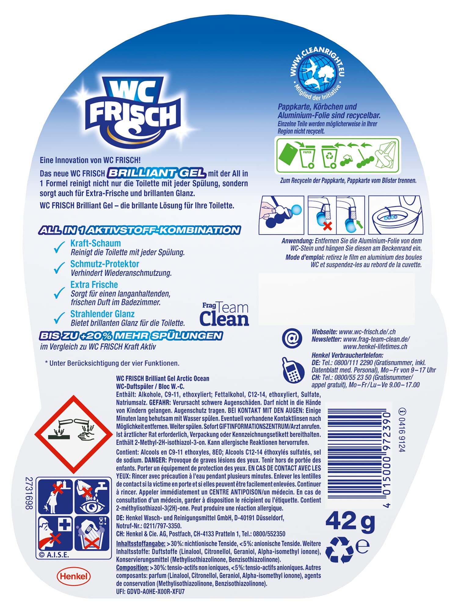 wc-frisch-brilliant-gel-arctic-ocean-wc-reiniger-3x42g-frische image 3