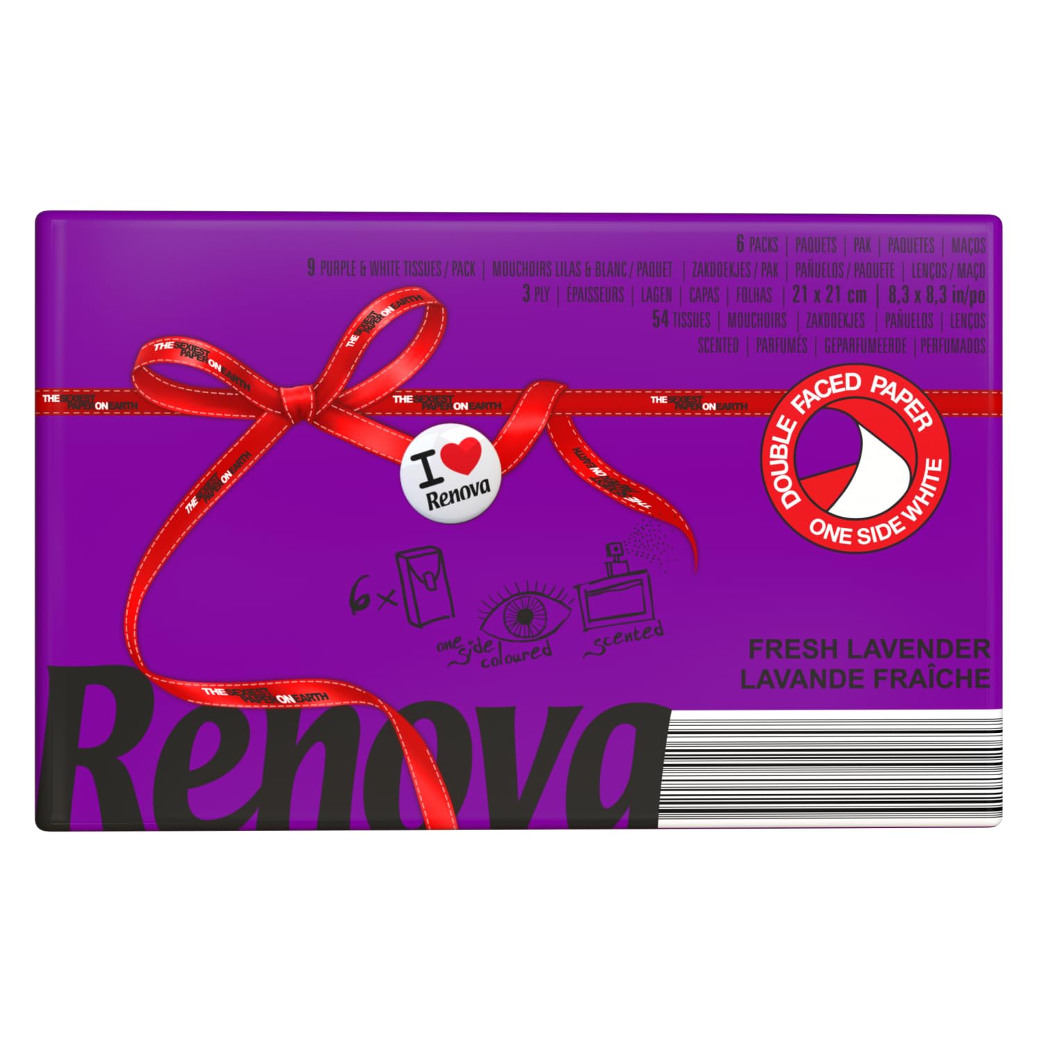 renova-tissues-red-label-taschent-cher-lila-lavendel-6x9-duft image 1