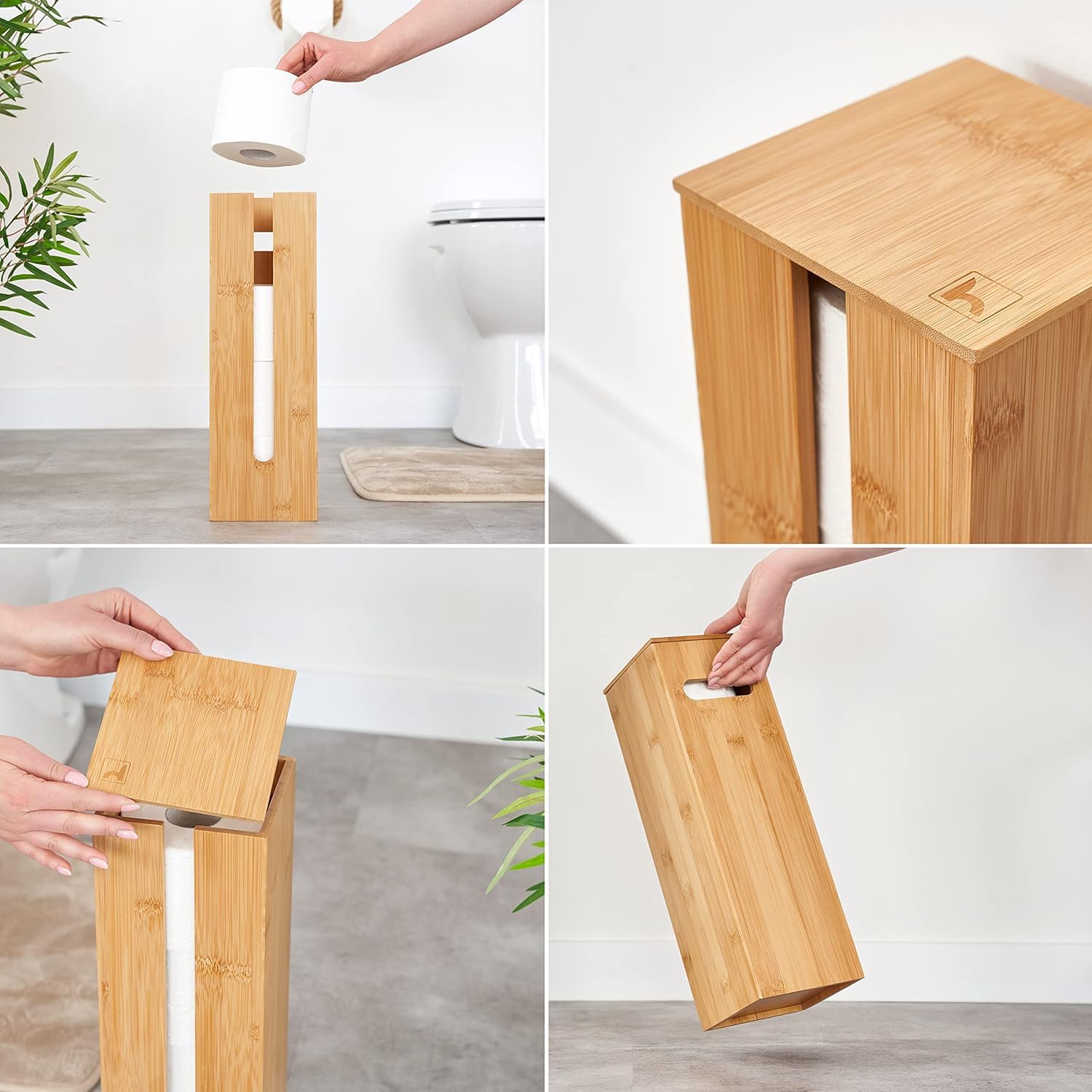 hennez-toilettenpapier-aufbewahrung-bambus-eckig-4-rollen image 8