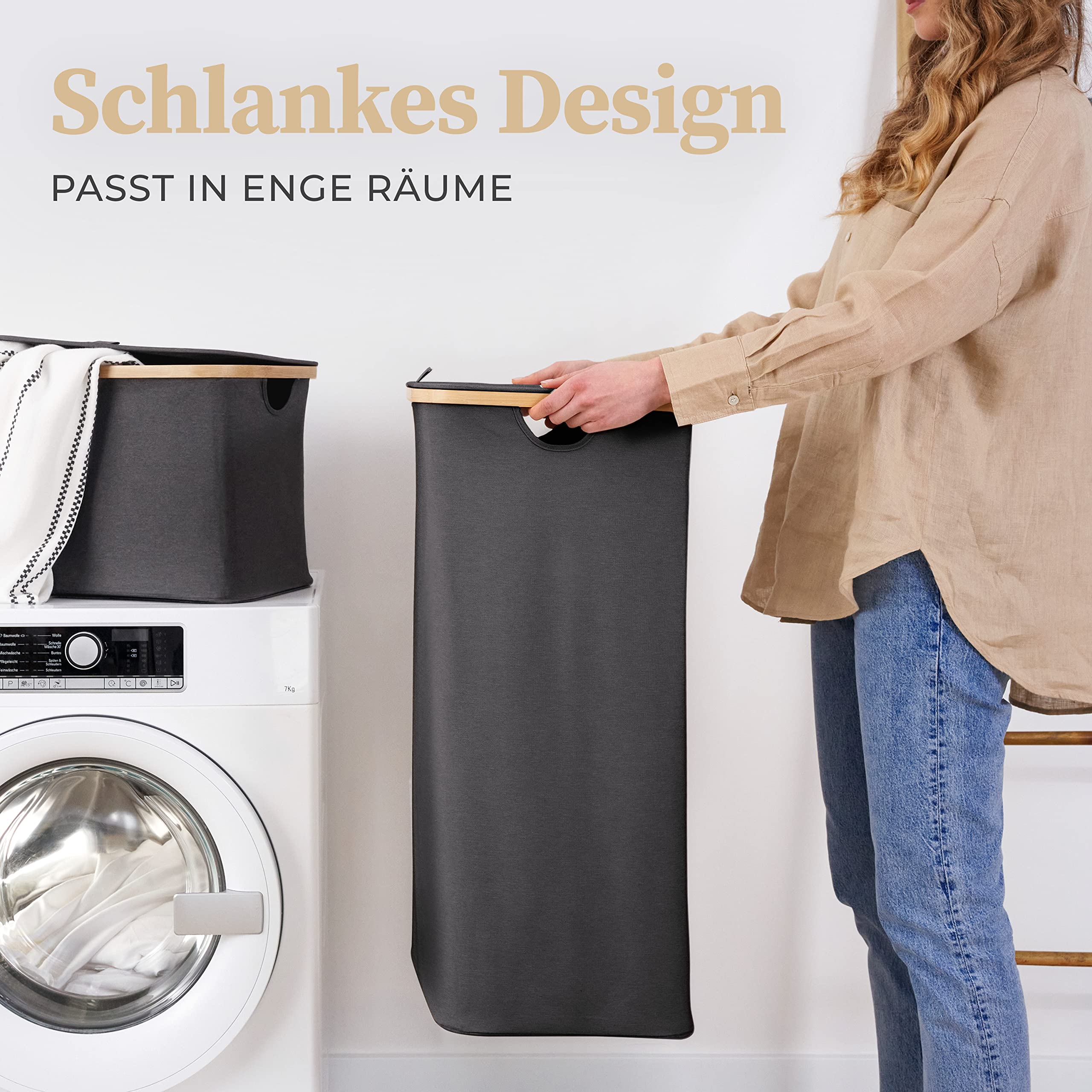 hennez-w-schek-rbe-w-schekorb-100l-grau-deckel-bambus-waschbar image 5