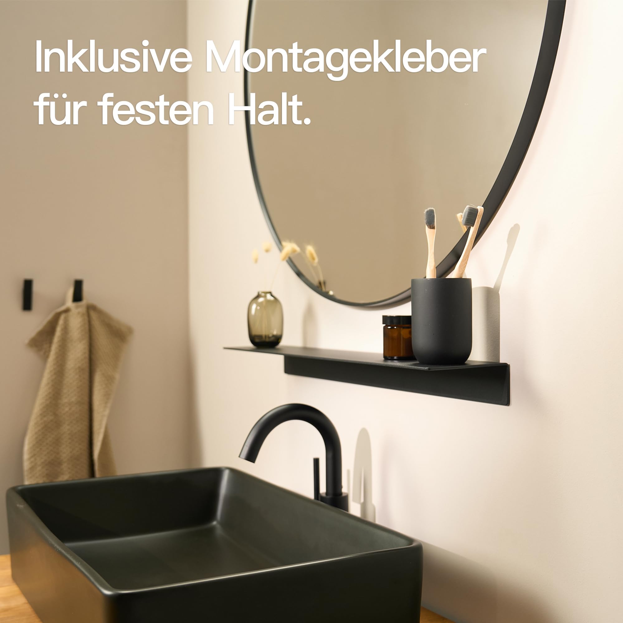 designfabrik-hamburg-badezimmer-wandregal-58-cm-schwarz-ohne-bohren image 4