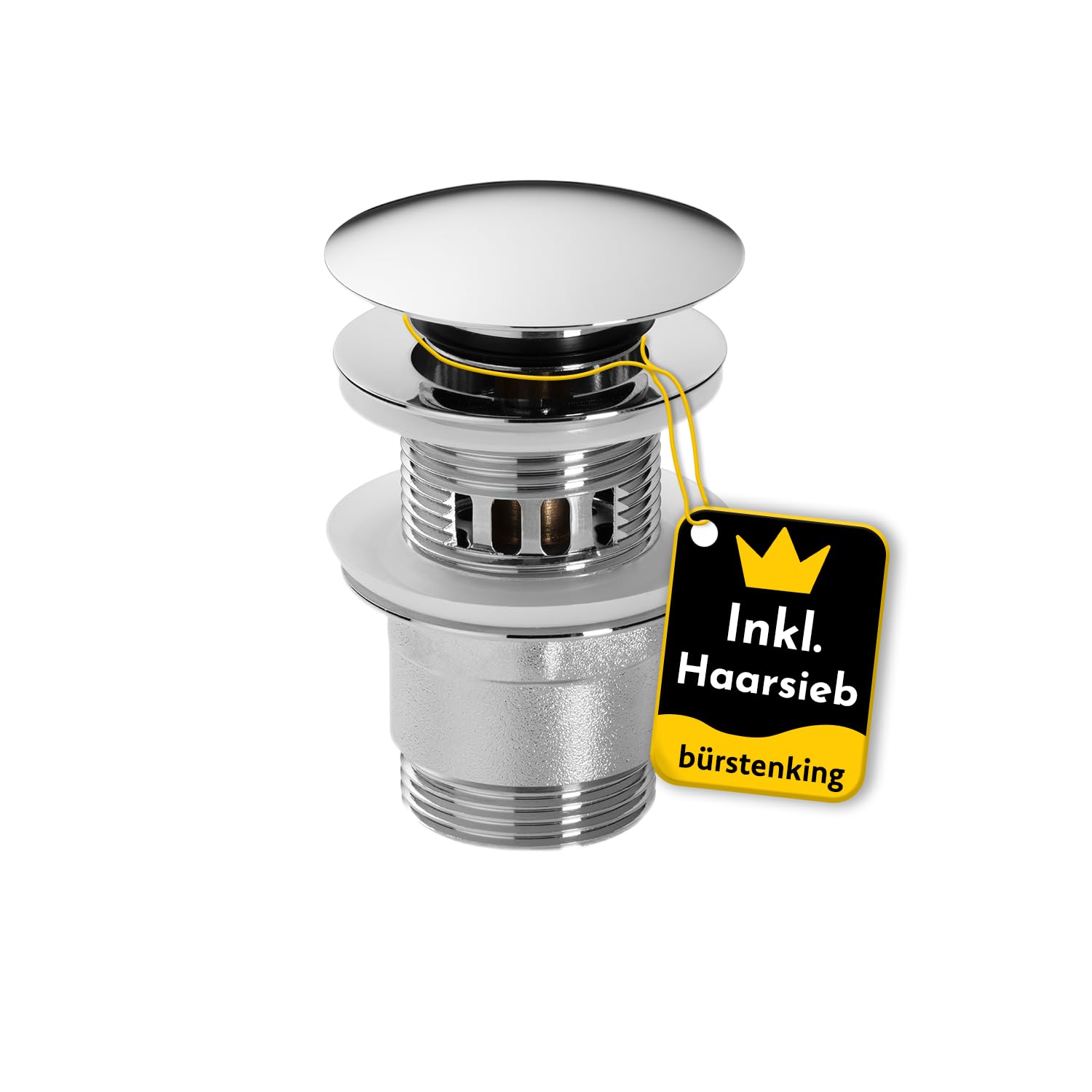 b-rstenking-ablaufgarnitur-ablaufventil-chrom-mit-berlauf-63-mm image 8