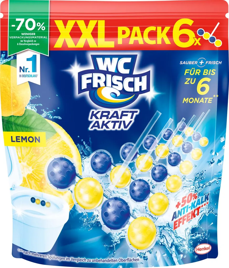 wc-frisch-kraft-aktiv-wc-stein-lemon-6x50g-anti-kalk image 1