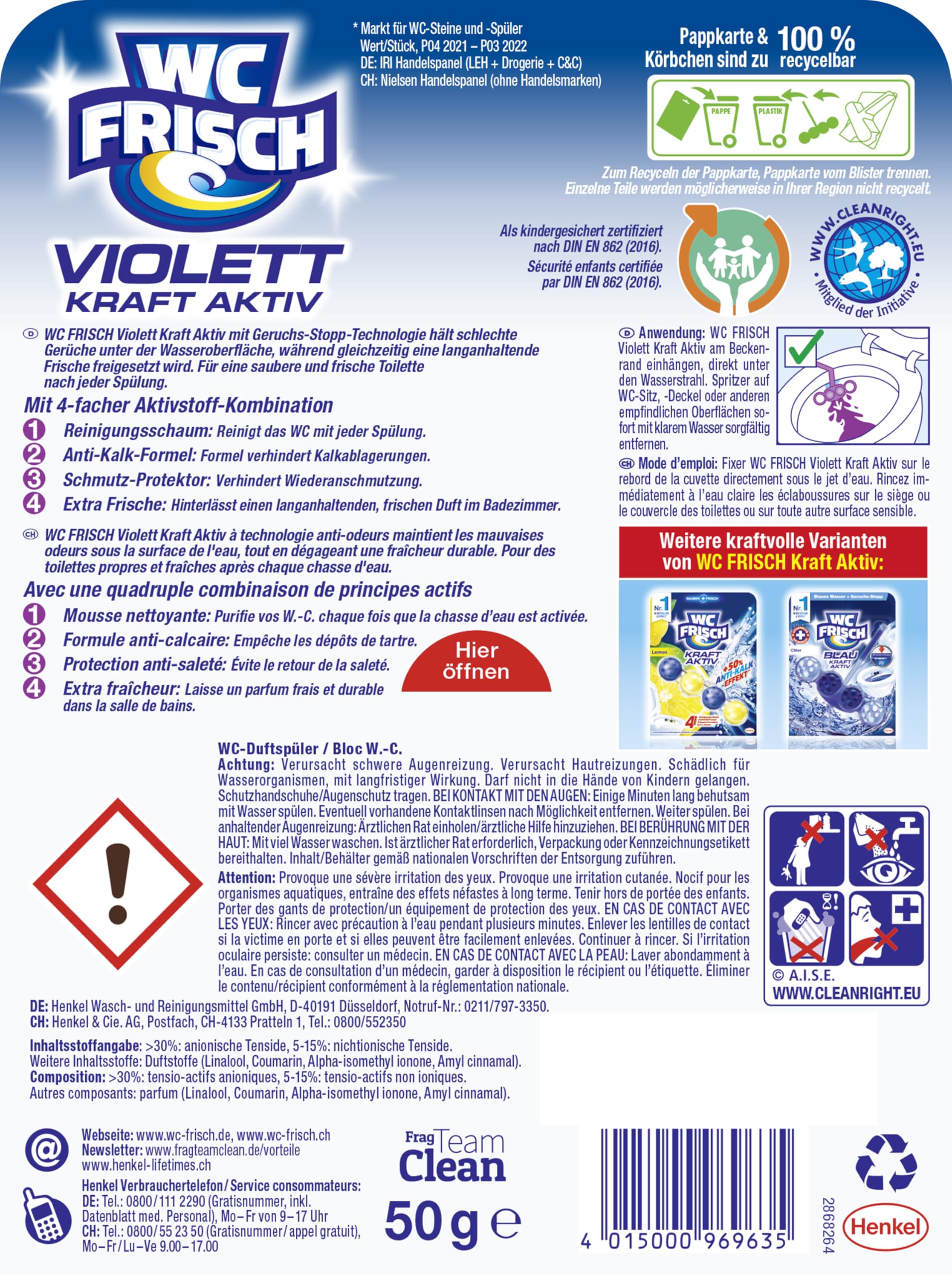 wc-frisch-kraft-aktiv-violettsp-ler-wc-stein-magnolie-10er image 3