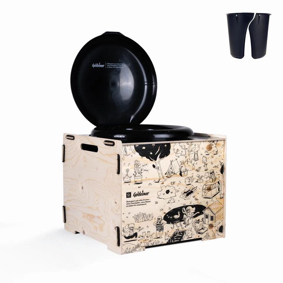goldeimer-cube-plus-trenntoilette-ohne-wasser-chemie-geruchfrei image 1