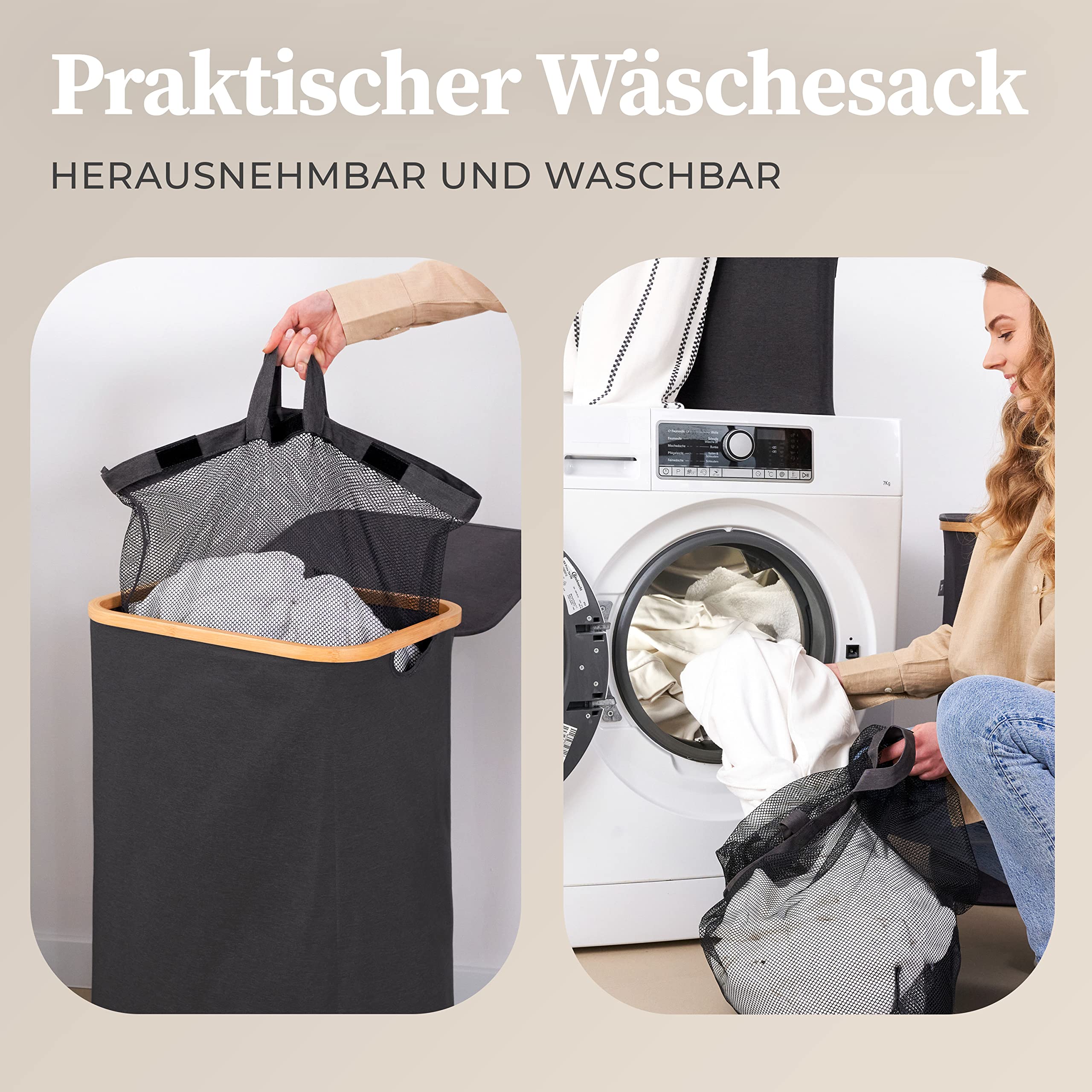 hennez-w-schek-rbe-w-schekorb-100l-grau-deckel-bambus-waschbar image 6