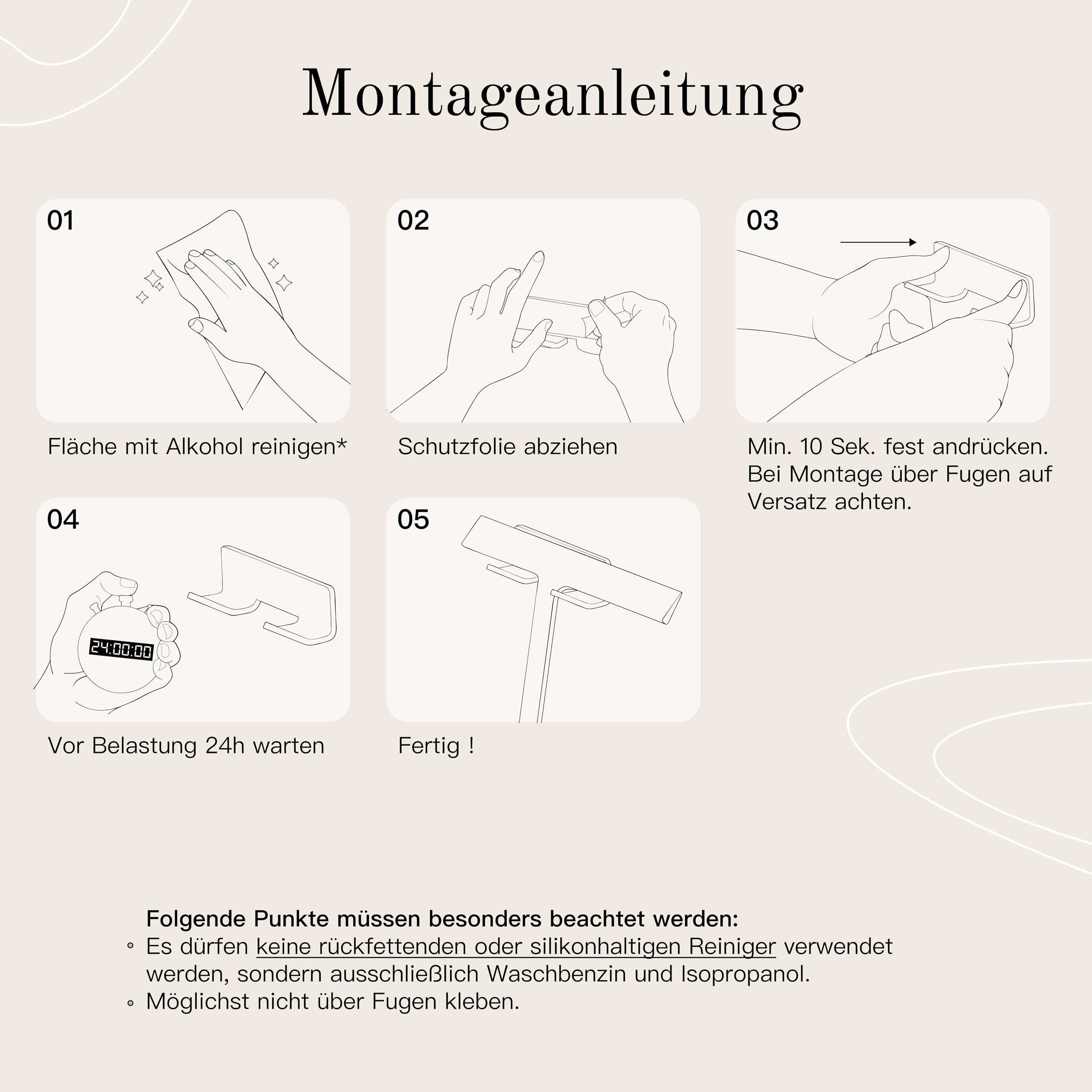 designfabrik-hamburg-badezimmer-duschabzieher-23-cm-schwarz-ohne-bohren image 6