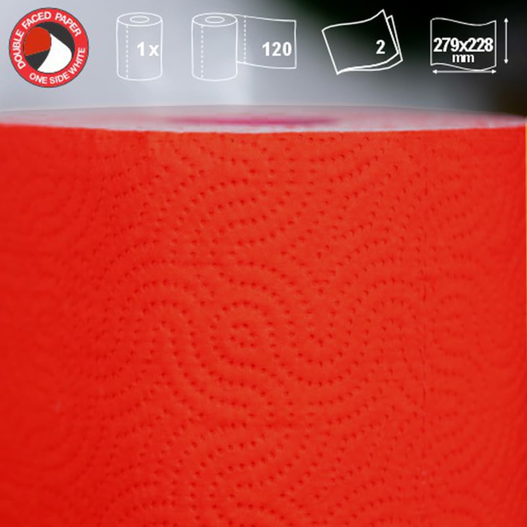 renova-kitchen-roll-k-chenrolle-rot-1-rolle-120-blatt-farbig image 2