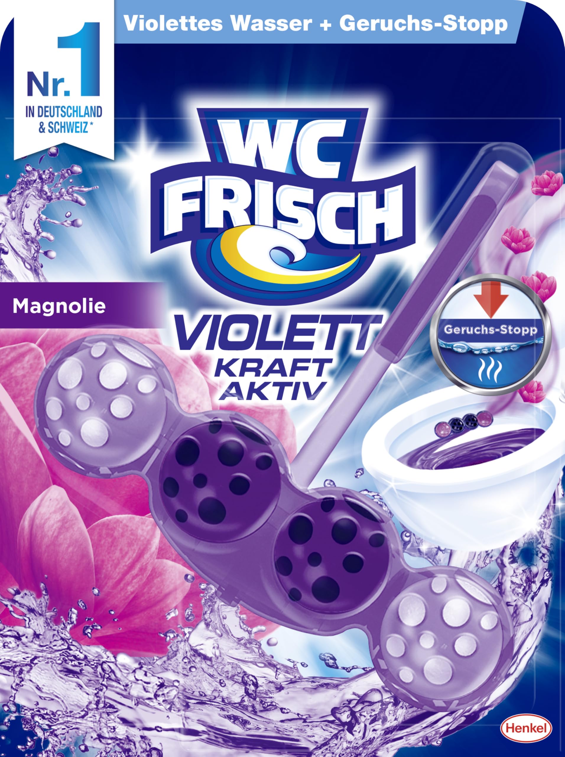 wc-frisch-kraft-aktiv-violettsp-ler-wc-stein-magnolie-10er image 2